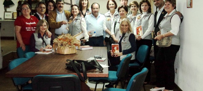 Confraria de Farroupilha – Brasil visita a nossa sede
