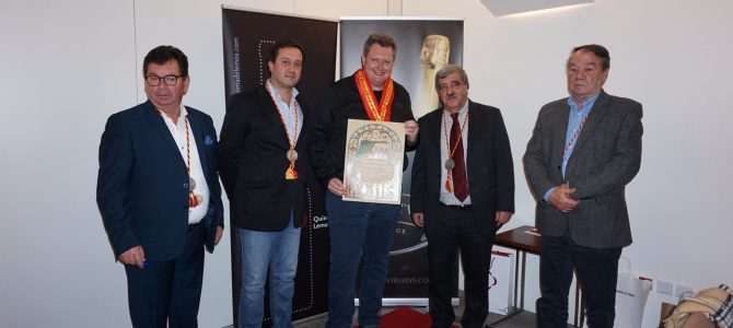 Confraria Saberes e Sabores da Beira ‘Grão Vasco’ homenageou Chef Alysson Mulller